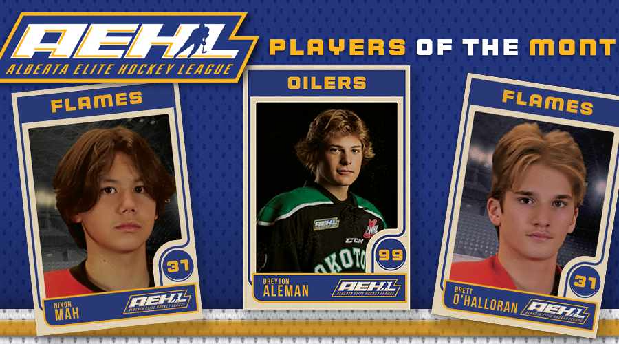 AEHL’s Players of the Month – December